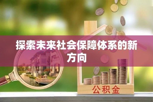 灵台探索未来社会保障体系的新方向