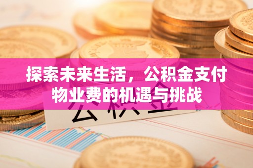 灵台探索未来生活，公积金支付物业费的机遇与挑战
