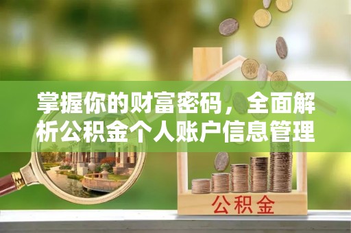 灵台掌握你的财富密码，全面解析公积金个人账户信息管理